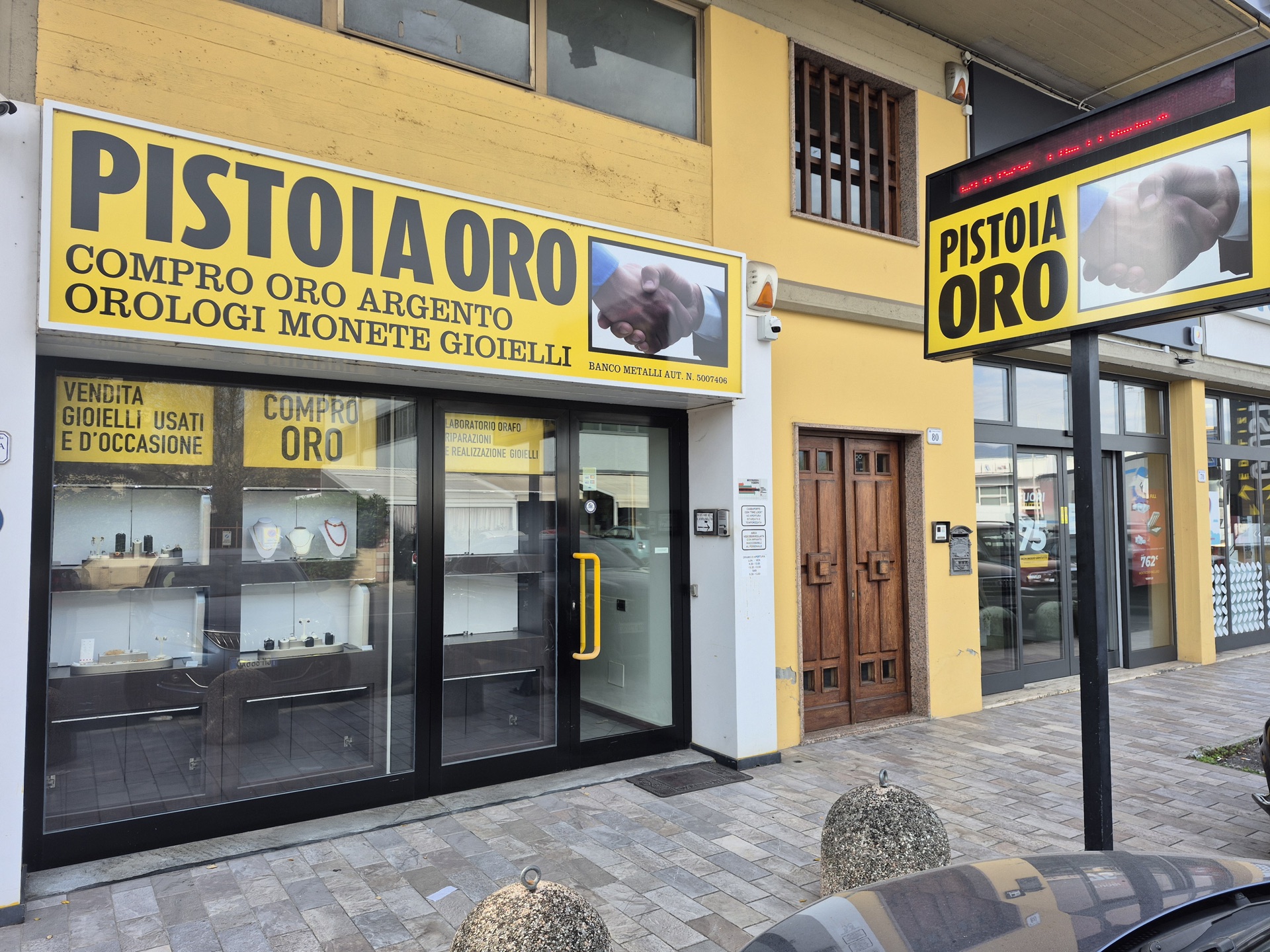 Negozio Pistoia Oro a Pistoia